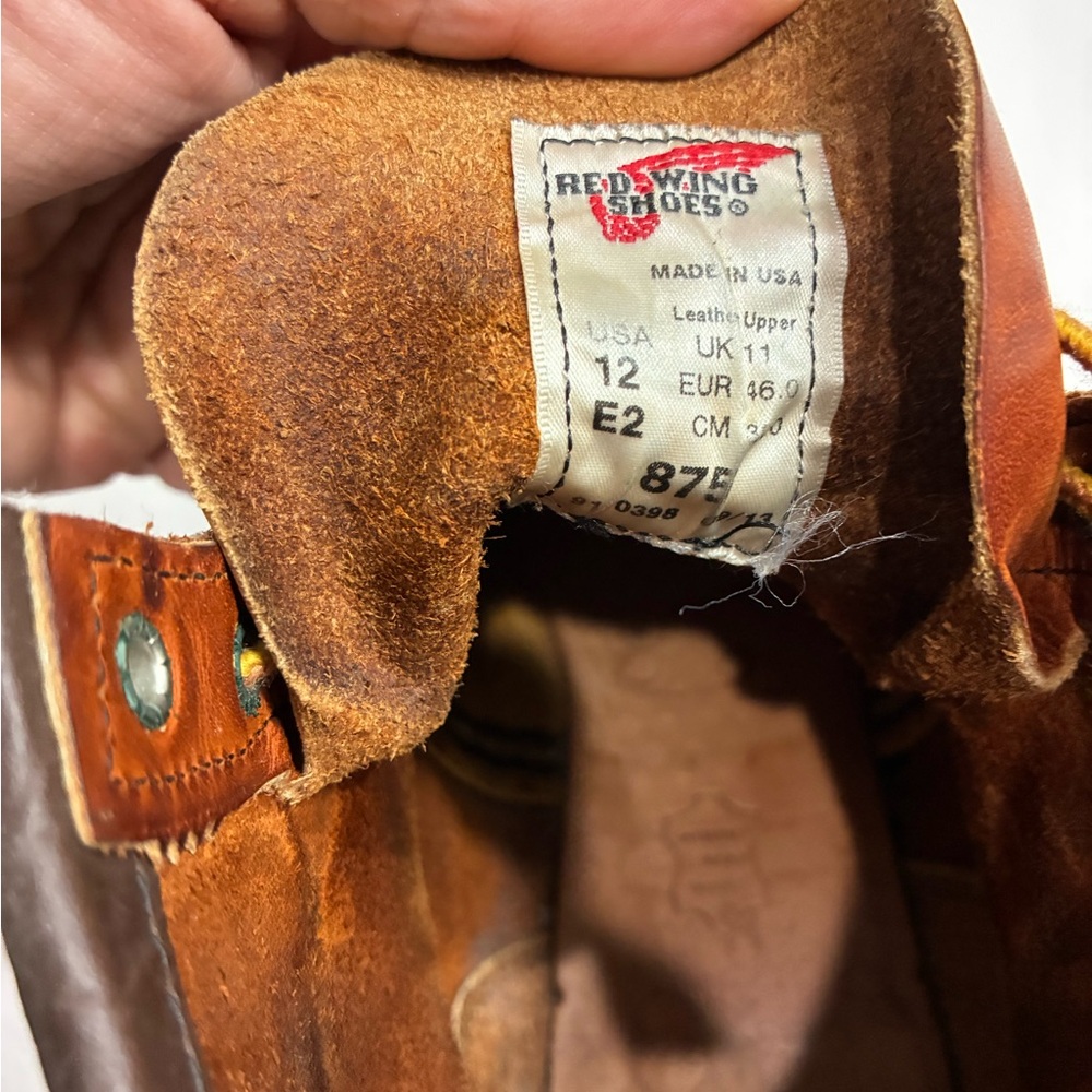 Red Wing Men's Heritage Moc Lug leather boots in Men’s size 12. - Picture 7 of 12